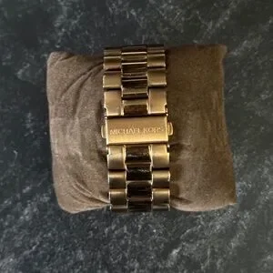 Michael Kors Runway Rose Gold Bracelet Watch EUD Runway Rose Gold-Tone Wrap Watch in ROSE GOLD | Michael Kors  main image 3